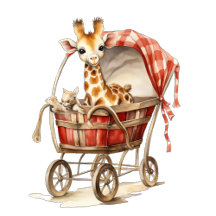 Giraffe Gender Neutral Baby Shower