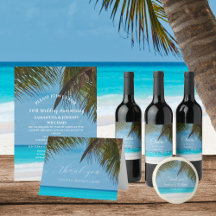 50th Wedding anniversary tropical beach