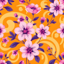 Vibrant Summer Floral-Dopamine Style