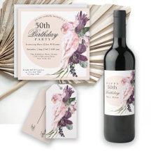 Pink Parrot Boho Tropical Birthday Party