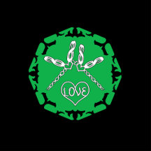 Dragonfly Chakras Buttons