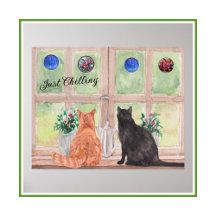 THE CAT IN THE WINDOW HOME DECOR