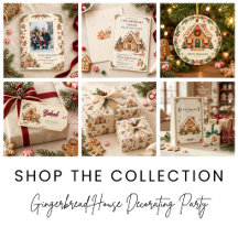 Gingerbread House Decorating Party