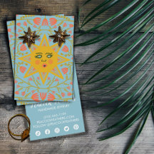 Sun & Moon Celestial Business Cards