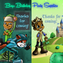 Boys Birthday Party Supplies