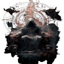 Dark Occult Wizard Throne Collection