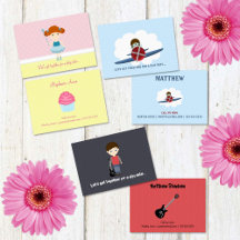 Play Date Calling Cards