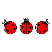 Three Little Ladybugs - Part 2