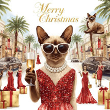 Christmas on Rodeo Drive – Glam Cat Holiday 