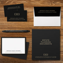 Timeless Black and Gold Office Essentials