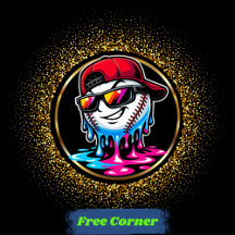 Unique Baseball Drip Art & Fun