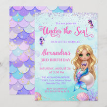Magic Mermaid Birthday Collection