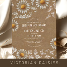 Victorian Daisies Wedding Collection