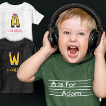 Custom School Shirt Kids Name Shirt Back to school