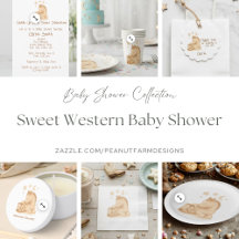 Sweet Western Baby Shower