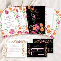 Colorful Mexican Fiesta Wedding Collection