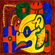 MAYAN GLYPHS AND IMAGES