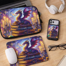 Mystical Dragon Wizard Books Sports, Tech, School