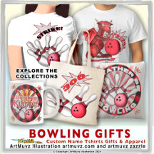 Bowling gifts, apparel