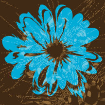 Flashback Home Decor - Cocoa and Turquoise