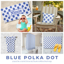 Blue Polka Dot