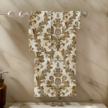 Luxurious Elegant Ivory Damask Products
