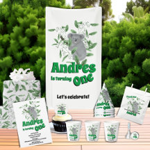 Adorable Koala Decor Party and School Supplies 