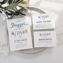 Baseball Clothesline Baby Shower