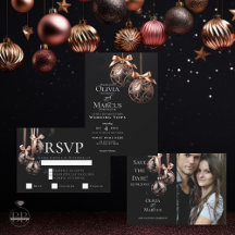 WEDDING  Winter Pink Onyx Baubles