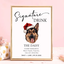 Christmas German Shepherd Dog Personalized