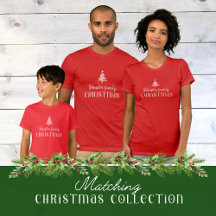 Christmas Tree - Red Matching Family Collection