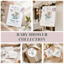 Fairytale Dreamy Dragon Pink Princess Baby Shower