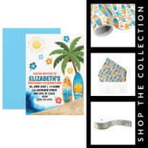 Surfing Birthday Party Supplies