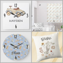Vintage Toys Pattern || Nursery Decor, Baby Gifts