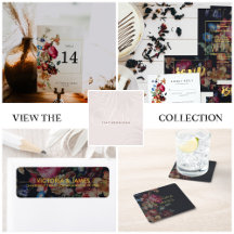 Midnight Garden Vintage Floral