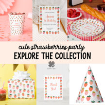 Cute Strawberries Party