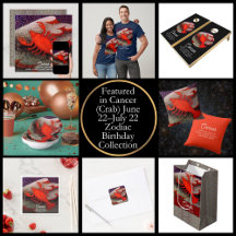 Cancer (Crab) June 22–July 22 Zodiac Birthday