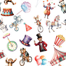 Vintage Circus Carnival Birthday