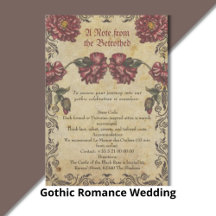 Gothic Romance Wedding 