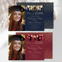 Sparkly Glitter Graduation for Class of 2026