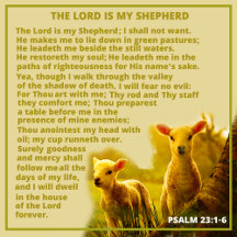 The Lord Is My Shepherd