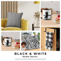 Black and White Home Decor