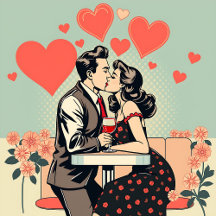 Retro Valentine's Day Cards and Gifts 
