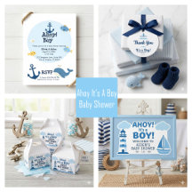 Ahoy It’s A Boy Baby Shower