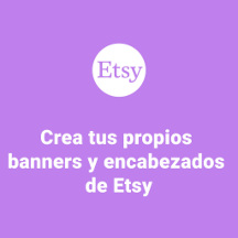 Banners y encabezados de Etsy