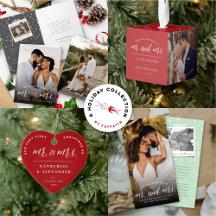 OUR FIRST CHRISTMAS AS MR. & MRS. HOLIDAY WEDDING