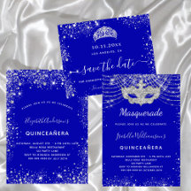 Quinceañera - Royal blue
