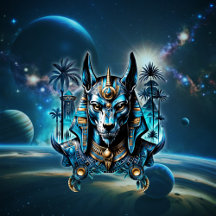 Egyptian fantasy figure. 