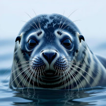 Cute Close up of Seal 