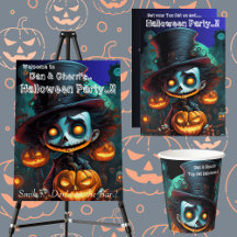 Psycho Top Hat Halloween Party